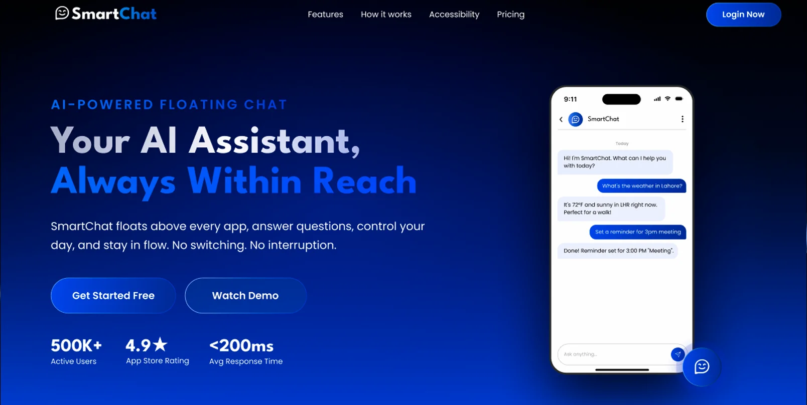 AI Voice Chat Assistant Platform screenshot 1