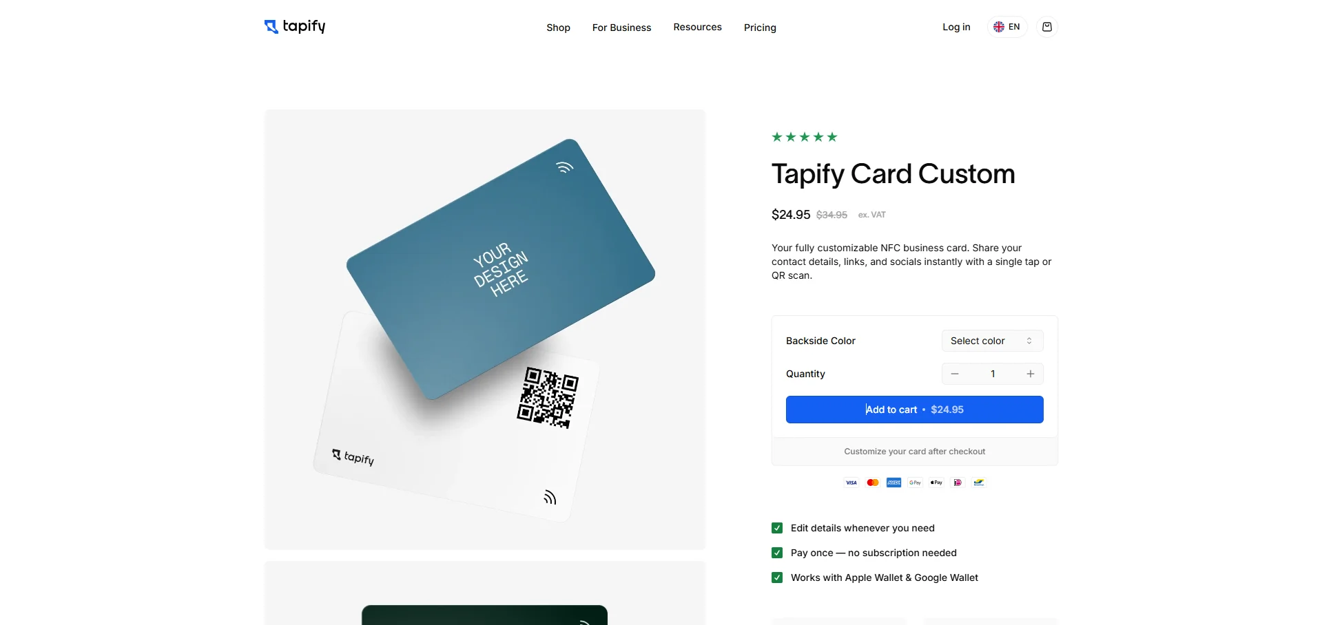 Custom NFC Smart Cards Platform screenshot 5